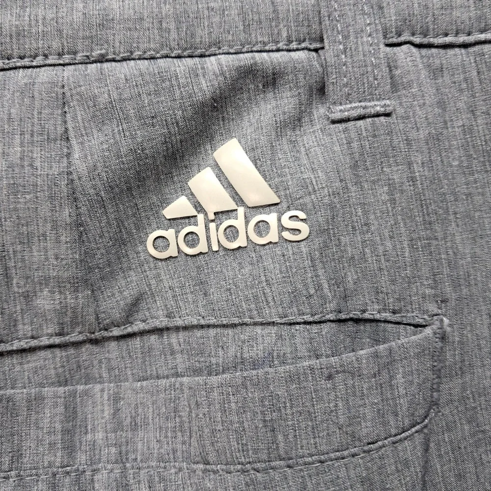 Adidas Mens Ultimate365 Golf Shorts‎ Heather Grey Size 40 Stretch Performance
